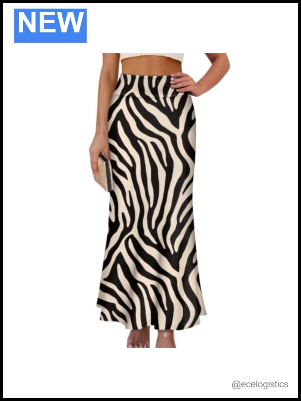 High Waisted Fishtail Maxi Skirt for Women Casual Pencil Mermaid Flared Long